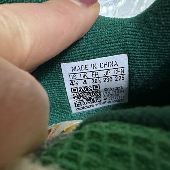 Adidas Forum Low Green White Sneakers Retro Classic 80s Style Shoes - Picture 6 of 8